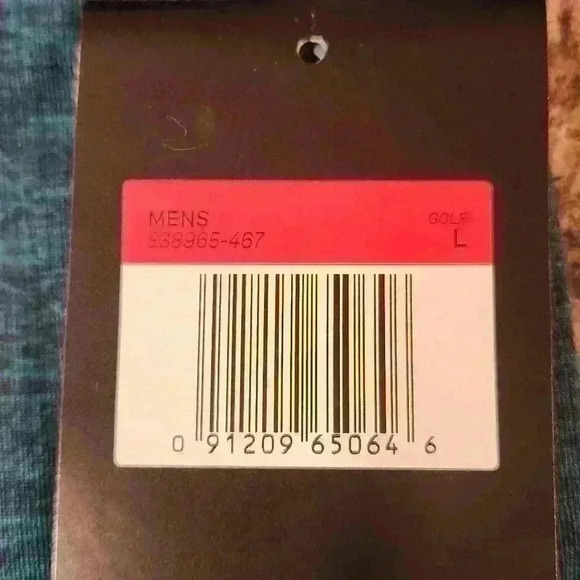 Nike Golf Dri-Fit Stay-Cool Short Sleeve Crosshatch Polo Shirt "Blustery Navy" - Picture 9 of 16